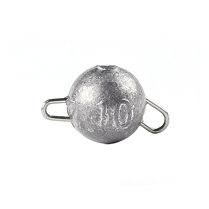 Juego de 10 Uds. De pesas de bala con cabeza de anzuelo de pesca, grupo de señuelos blandos 2g4g6g8g10g12g14g16g18gHook agravado - imagen 3