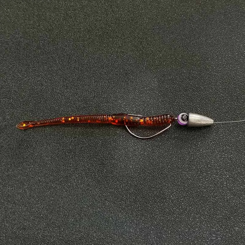 50 unids/lote de cuentas de pesca de ojo de pez, 6mm, 8mm, colores mezclados, luminosas, aparejos de Carolina, taxis, aparejos de pesca, Kit DIY, aparejos de pesca de lubina - imagen 3