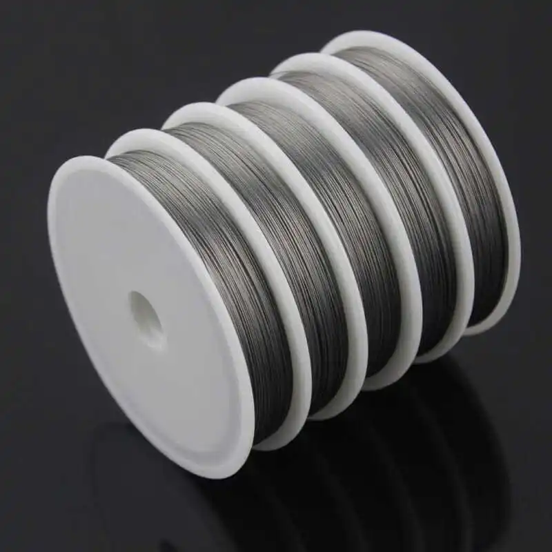 Sedal de Pesca de Mar, alambre de acero inoxidable, antimordedura, fuerte tensión, línea principal, aparejos, cuerda, panes, herramientas - imagen 5