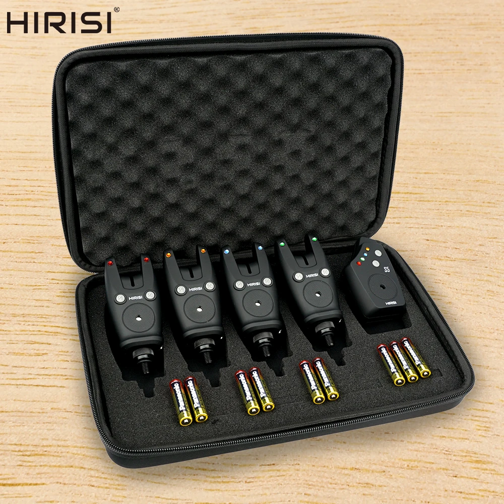Alarmas de pesca inalámbricas Hirisi S5 – Avispador para carpa