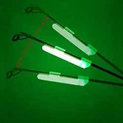 Luz LED para punta de caña con sensor de mordida – Alarma pesca nocturna
