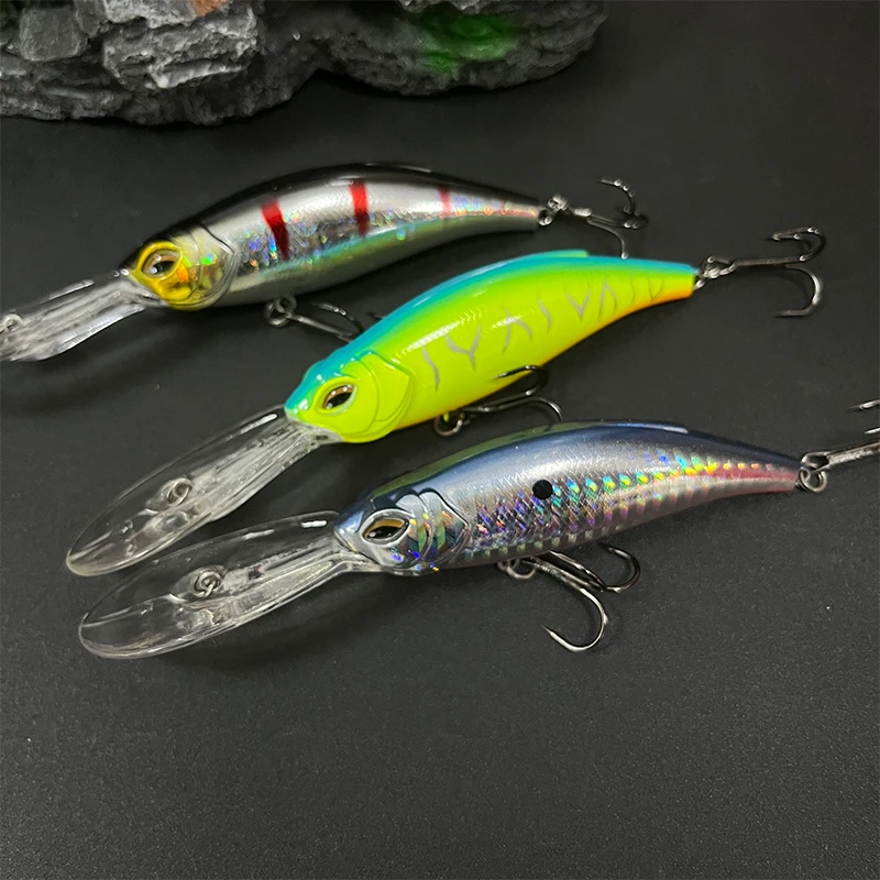 Crankbait de buceo profundo – Señuelo flotante para lubina - imagen 4