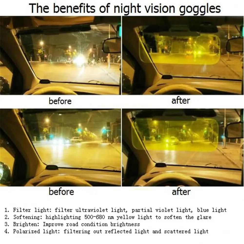 Gafas de sol polarizadas UV400, lentes de pesca polarizadas, visión diurna/nocturna - imagen 2