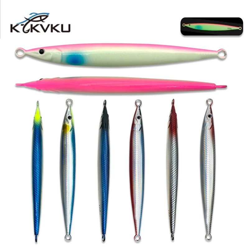 AS Fast Jig Luminoso – Señuelo metálico vertical de caída rápida