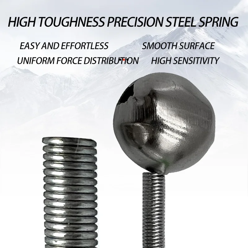 Alarma de picadura de pescado Led, caña de pescar nocturna, cebo para morder, luz de alarma, doble campana, anillo, Clip, alertador para accesorio de pesca, 3 uds. - imagen 4