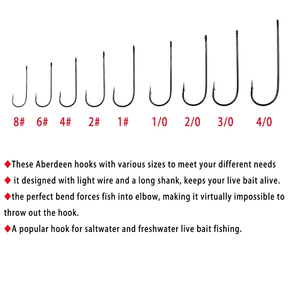 Lionriver pesca en el océano Aberdeen anzuelo de mango largo señuelo cebo Streamer atado de moscas aparejos de pesca de agua dulce y salada para trucha - imagen 5