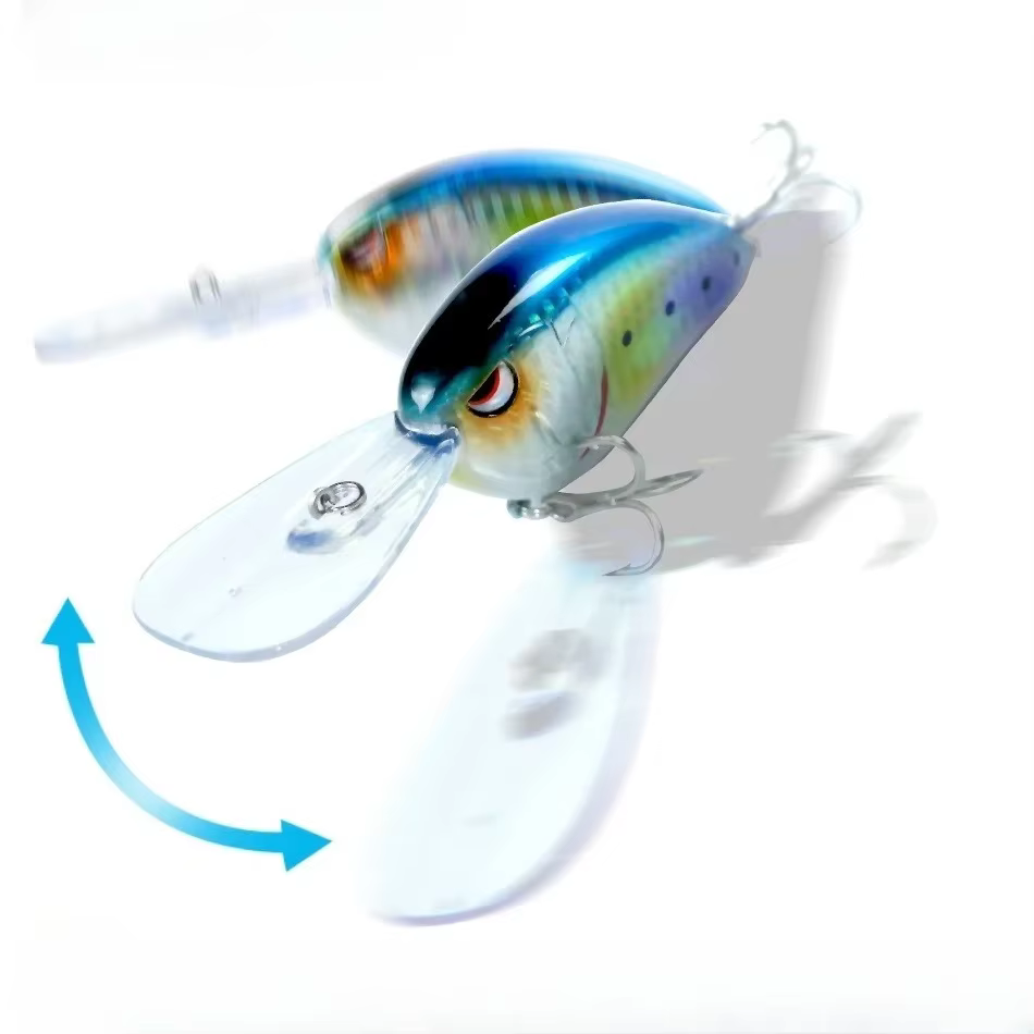 Señuelo Crankbait de lengua larga para agua salada - imagen 5