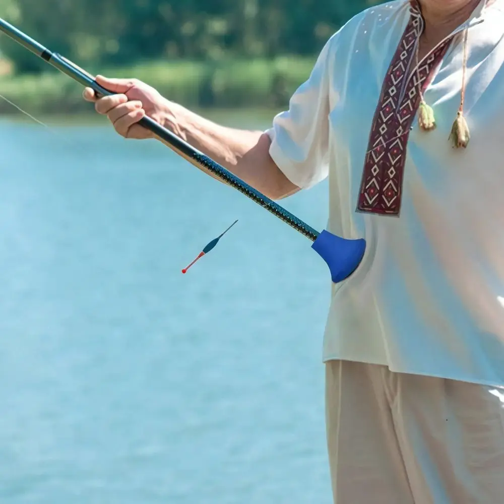 Soporte de caña antideslizante portátil, cabeza de bola, caña de pescar ligera, herramientas de pesca de absorción superior del vientre para pesca en barco y Rafting - imagen 4