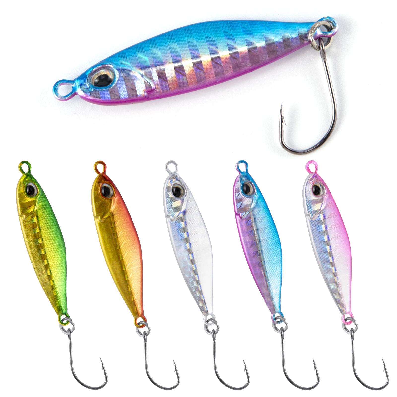 Cucharas Metálicas de Mar – Lanzamiento Largo para Lubina y Bacalao - imagen 2