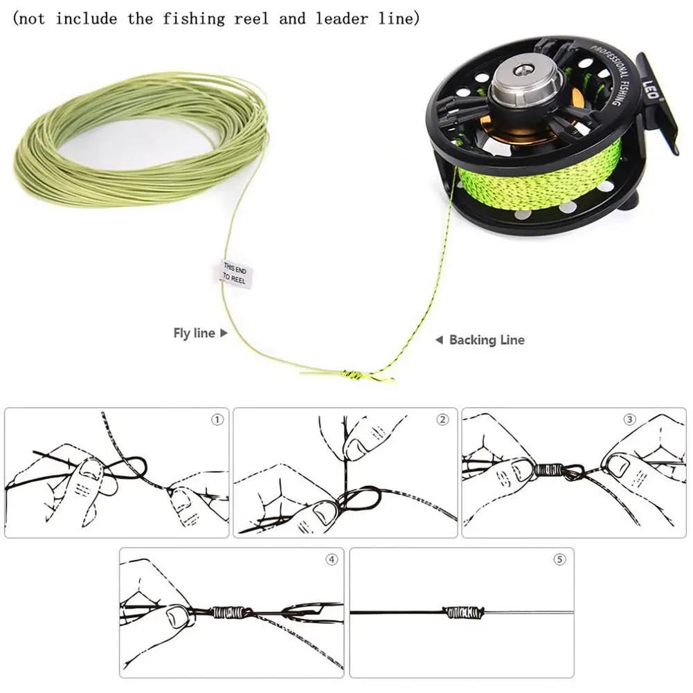 Sedal de pesca con mosca de 20lb y 100m, sedal de pesca colorido, muy Visible, con respaldo superfuerte, accesorios de aparejos de pesca, envío directo - imagen 4