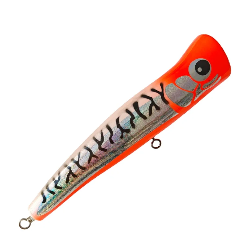 Swolfy Popper de madera 21cm – Señuelo arrastre en agua salada - imagen 4