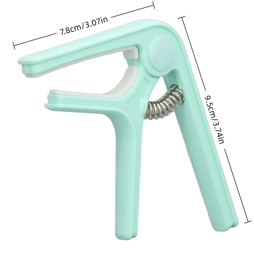 Capo para guitarra resistente presión uniforme multiinstrumento - imagen 4