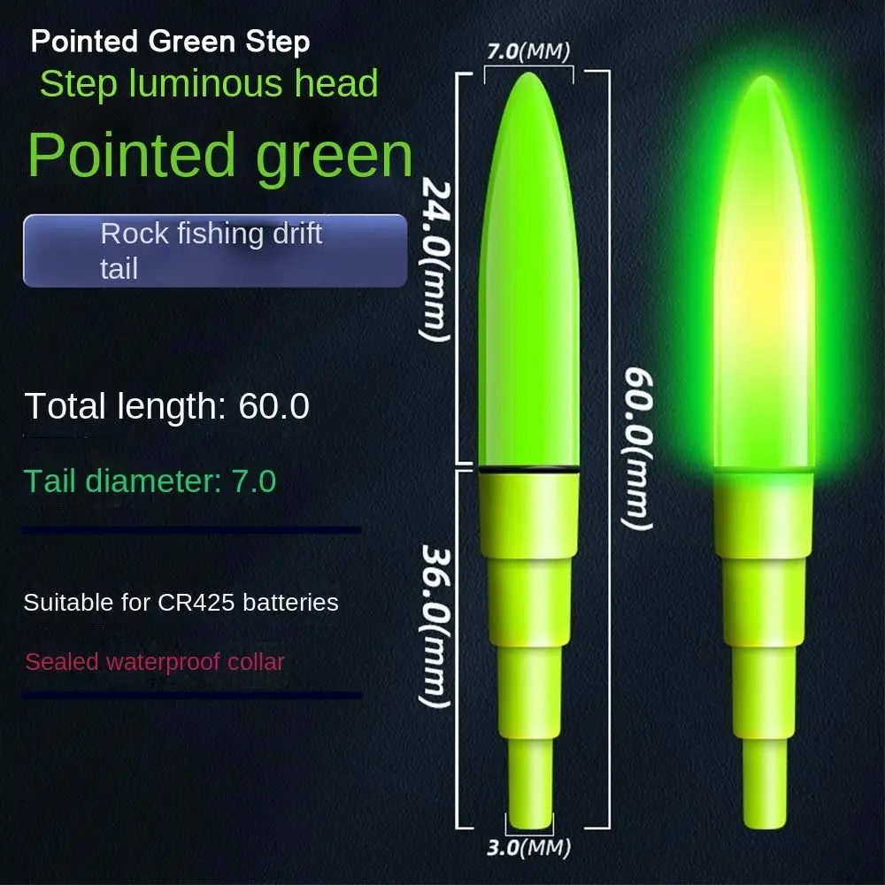 Pointed Green Step