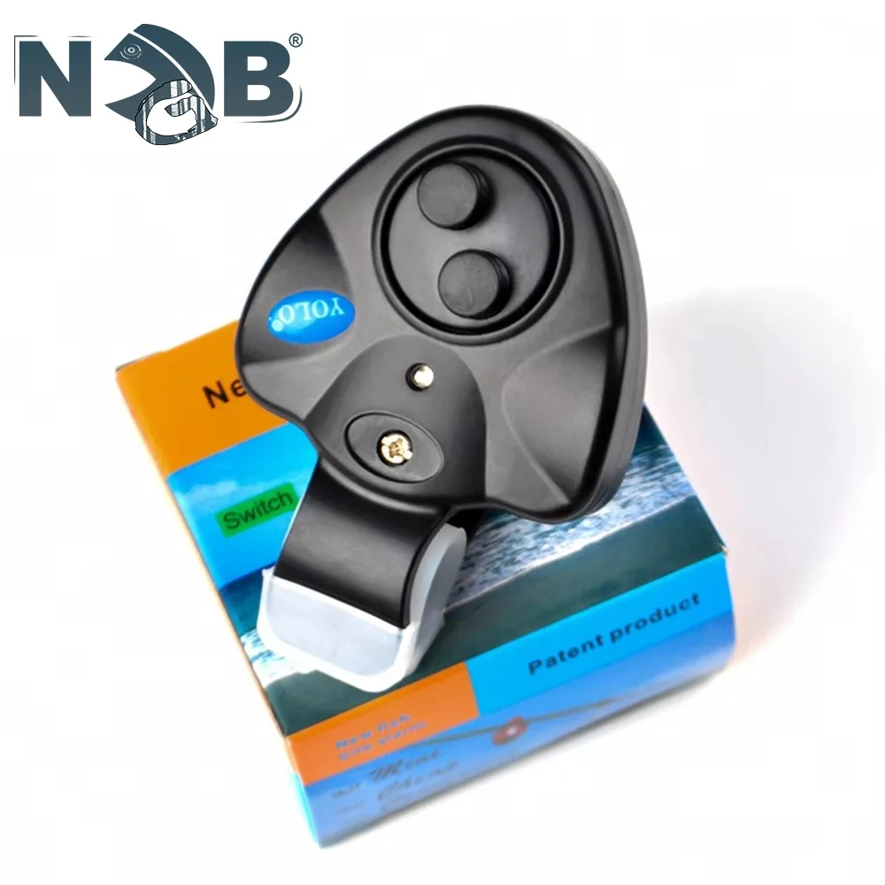 NGB-alarma de mordedura para pesca de carpa, zumbador sin batería LR44, alimentador europeo, luz LED, aparejos de pesca eléctricos automáticos - imagen 2