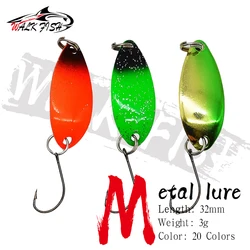 Cuchara WALK FISH para trucha – Señuelo metálico con lentejuelas