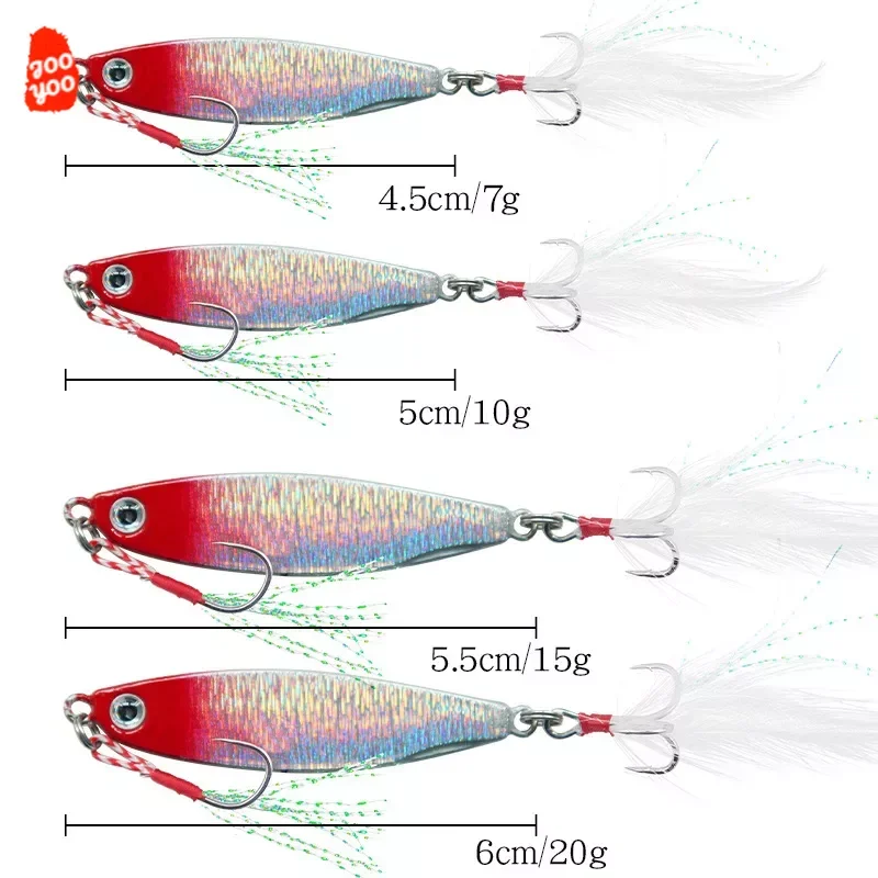 Señuelo de Pesca Minnow de 7/10/15/20g, 4,5/5/5, 5/6cm, aparejos de Pesca de lubina a rayas, Metal VIB Crankbait - imagen 4