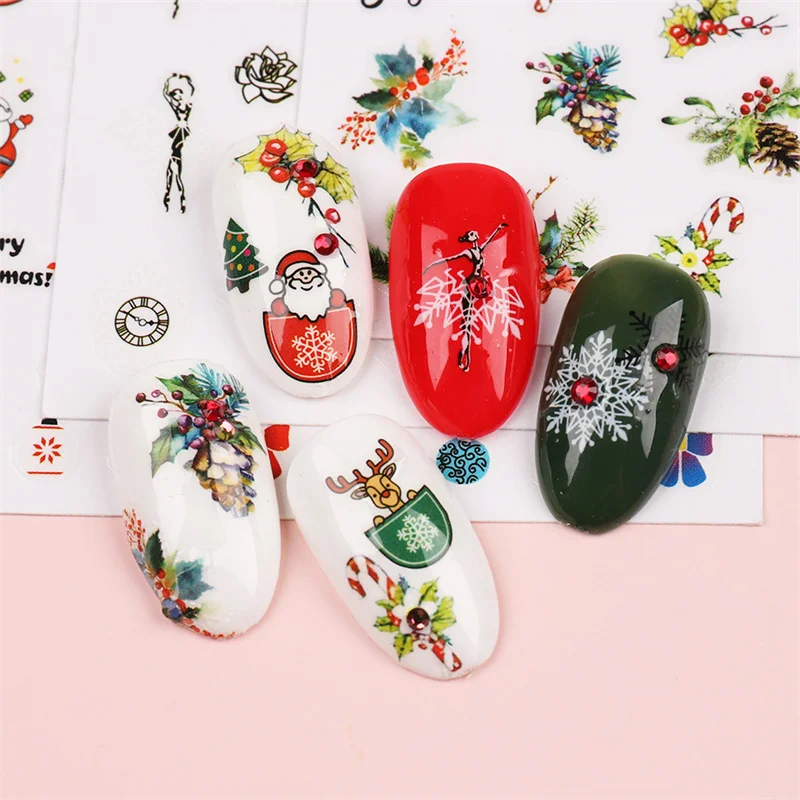 Pegatinas impermeables y duraderas para uñas, pegatinas de uñas Libres de Tóxicos y seguras, fáciles de operar, Color uniforme - imagen 3