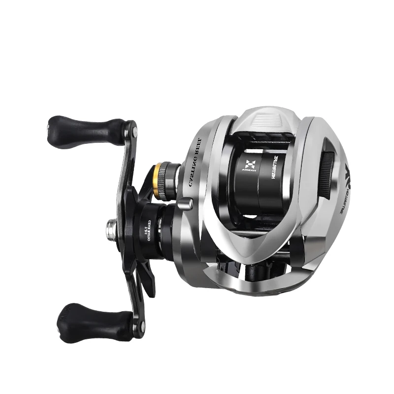 Histar X6 versión estándar y Micro 3 rodamientos de bolas 156g 7,2: 1 5kg potencia de arrastre AT7 carrete de aluminio carrete de pesca Baitcasting - imagen 5