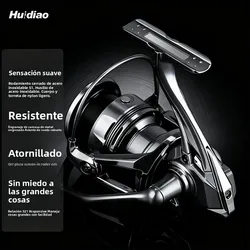 Carrete de lance Huidiao CNC mango atornillado relación 5.2:1