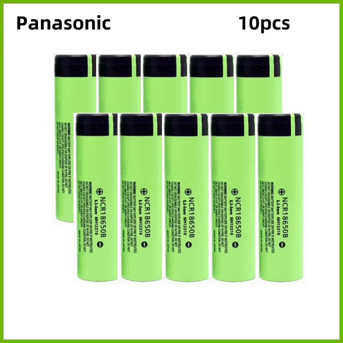 Panasonic NCR18650B Batería Litio 18650 Recargable 3.7V 3400mAh - imagen 5