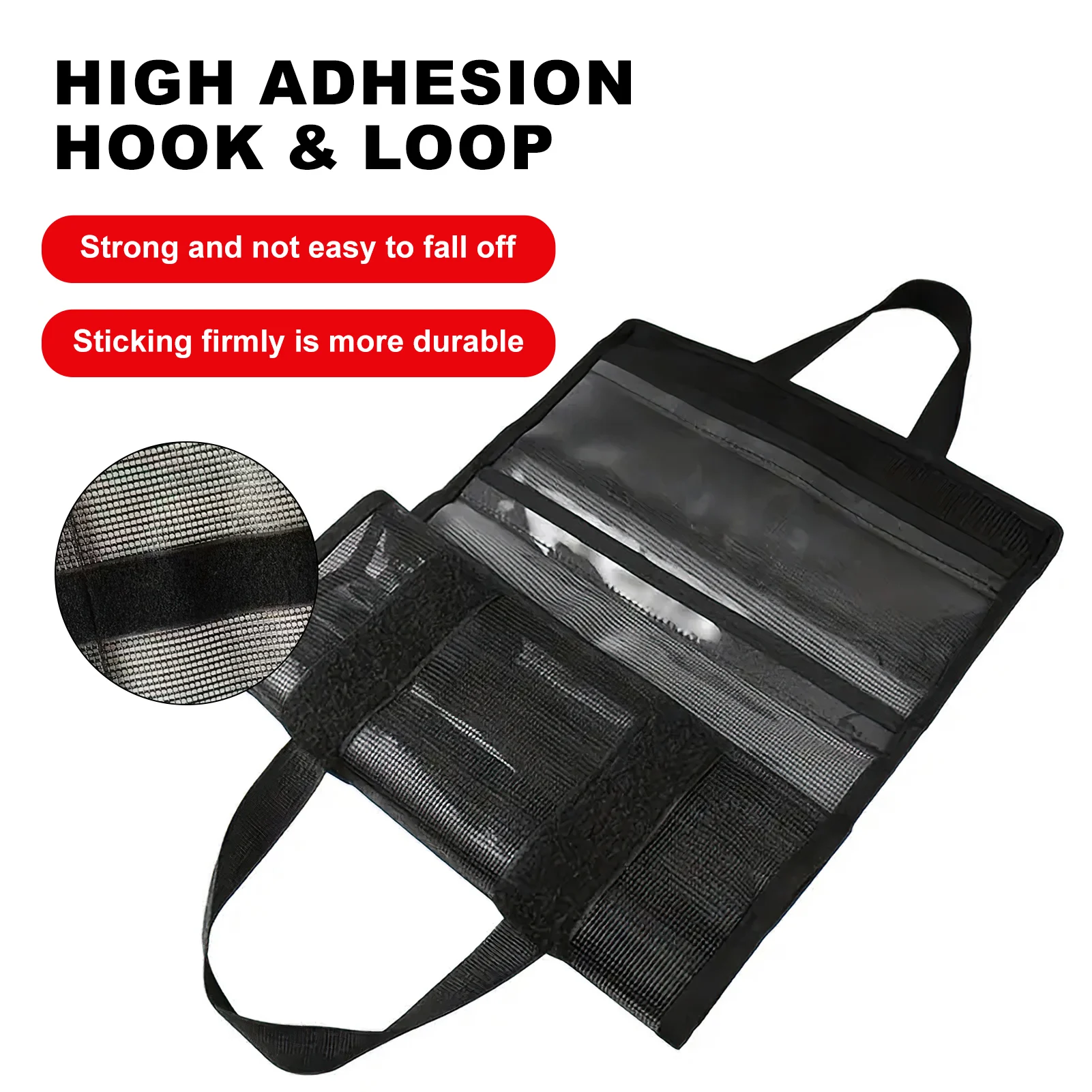 Bolsa de almacenamiento de Señuelos de Pesca con 5 rejillas, bolsa organizadora portátil de gran capacidad para cebo falso, plantilla de calamar Egi, bolsa plegable para equipo de pesca - imagen 4