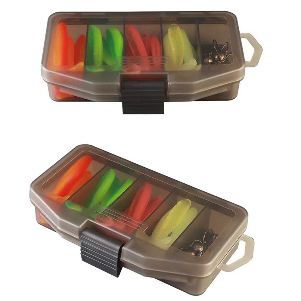 Juego de señuelos blandos para Pesca en el mar, anzuelos con caja de aparejos, 7cm, 2g, 3,5 cm, 5g, 33 unids/set - imagen 4