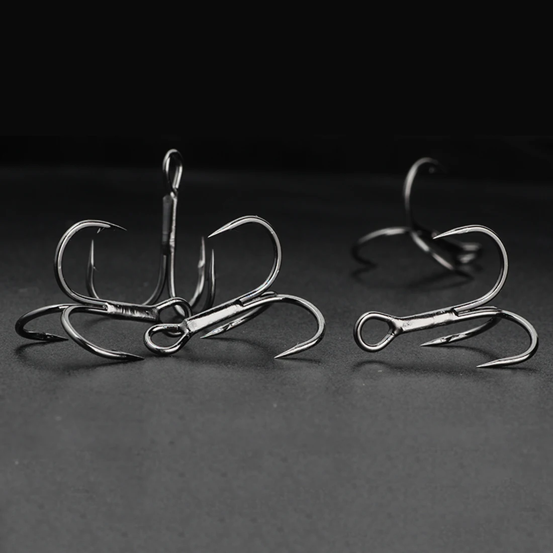 FishTrip anzuelos triples, anzuelos de acero de alto carbono de alta resistencia para agua salada y dulce - imagen 5