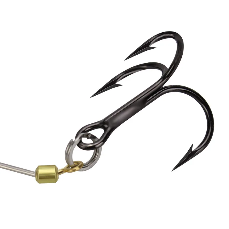 Cables de pesca con anzuelo – Doble alambre con cierre resorte - imagen 3