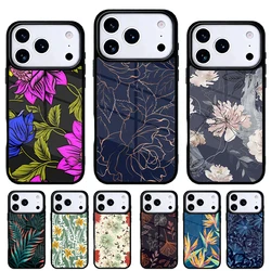 Funda Retro con diseño de hojas y grafiti para iPhone 17 Air
