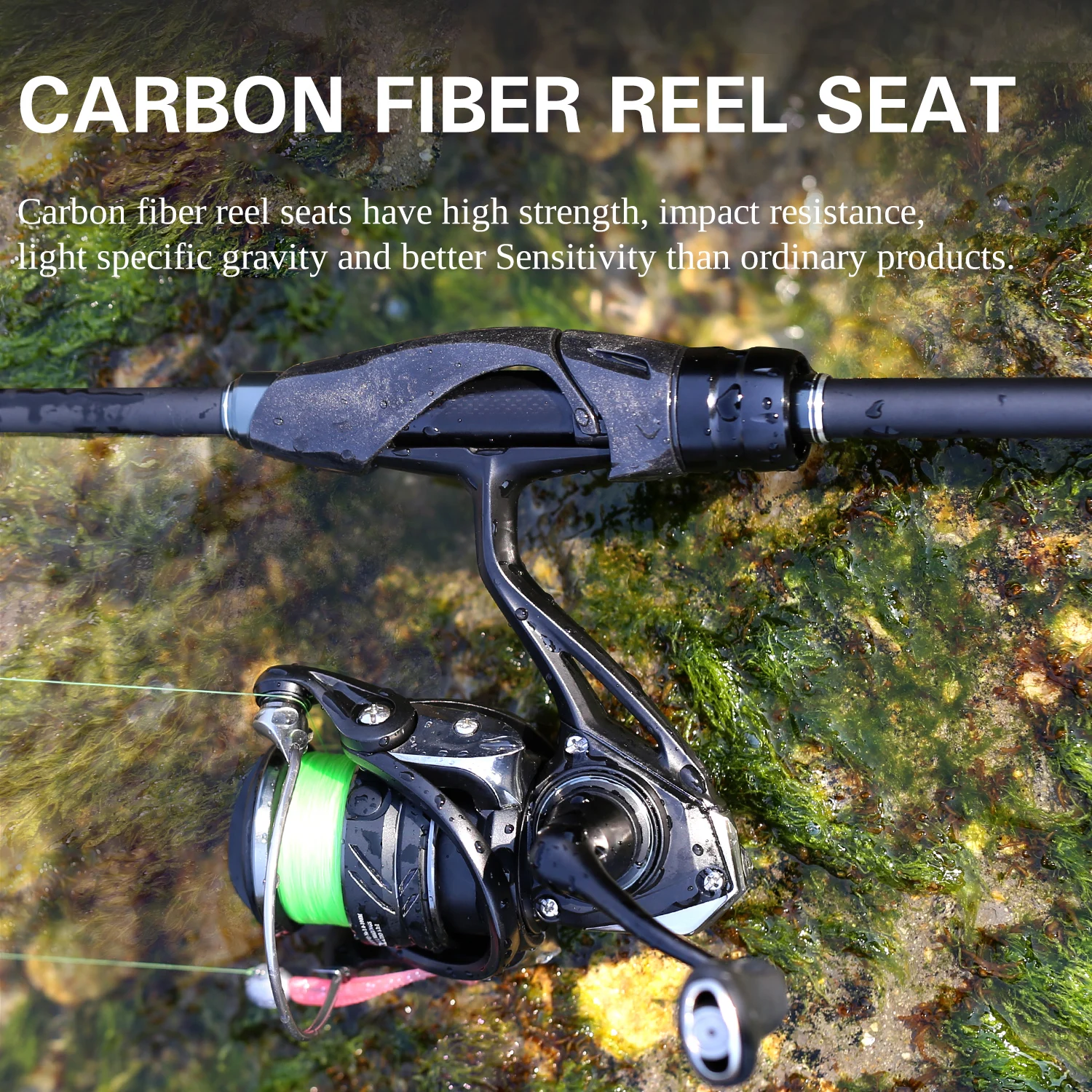 TSURINOYA Spirit Fox 2,08 m 2,28 m 2,44 m Light Game Hengel S762L S802L FUJI 2-sectie Snelle actie Hengel Rockfish - imagen 4