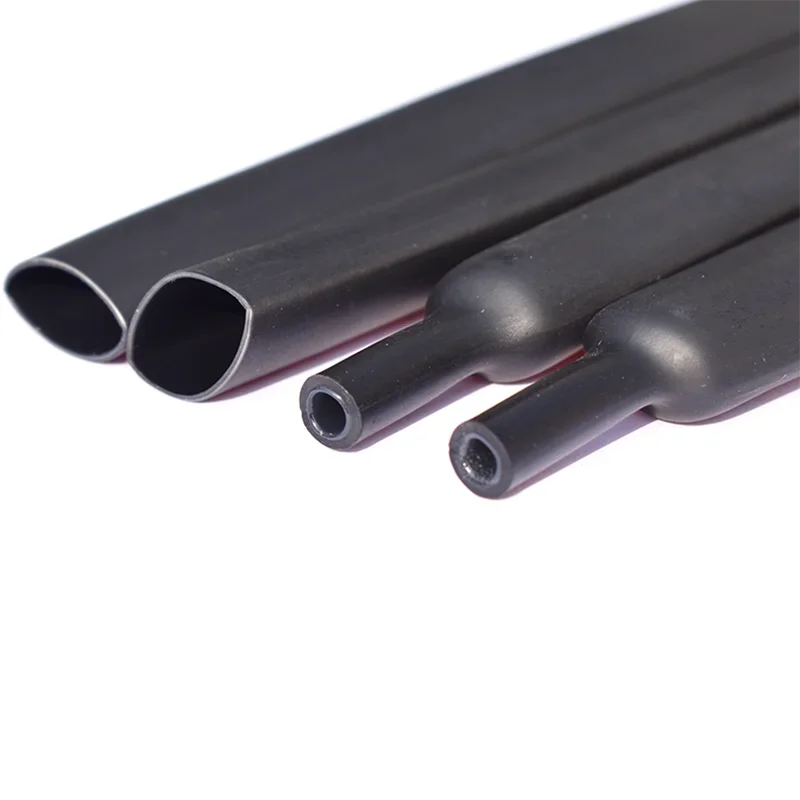 1 metro 4 6 8 12 16 20 24 32 40 52 mm Tubo termorretráctil con pegamento adhesivo forrado 4:1 kit de cables de envoltura de funda de tubo de doble pared - imagen 4