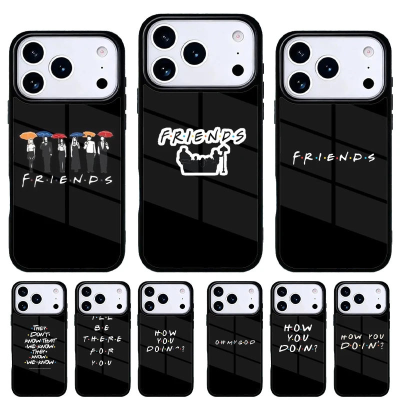 Funda iPhone 17 Pro Friends How You Doin – Estilo serie TV