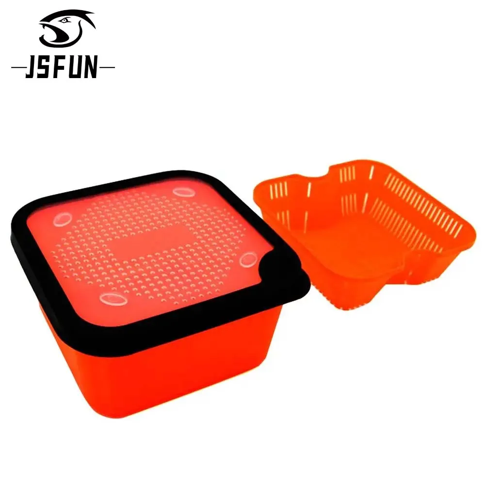 Caja de cebo vivo ABS – Ventilación y marco interior para pesca - imagen 4