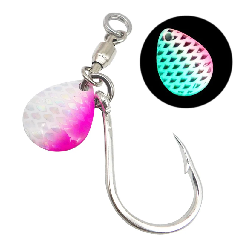 Anzuelo Jigging de Asistencia con Lentejuelas – Para Vinilos - imagen 2