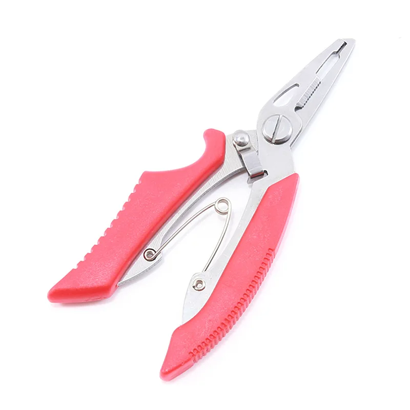 ALASICKA 편리한 스테인레스 스틸 낚시 가위 펜치 라인 커터 루어 미끼 새로운 제거 후크 태클 도구 키트 액세서리 - imagen 5