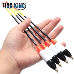 FTK 4 unids/pack Barguzinsky flotador de abeto flotador de pesca de cobre peso 2 + 2g/3 + 2g/4 + 2g/5 + 2g para boya de pesca de carpa Bobber