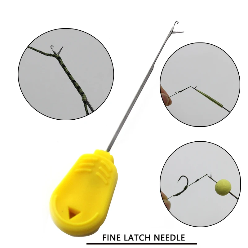 Boilies de pesca de carpa, taladro de cebo, aguja de cebo, puerta, aparejos de pelo de pellets, herramientas de empalme, accesorios de carga - imagen 5