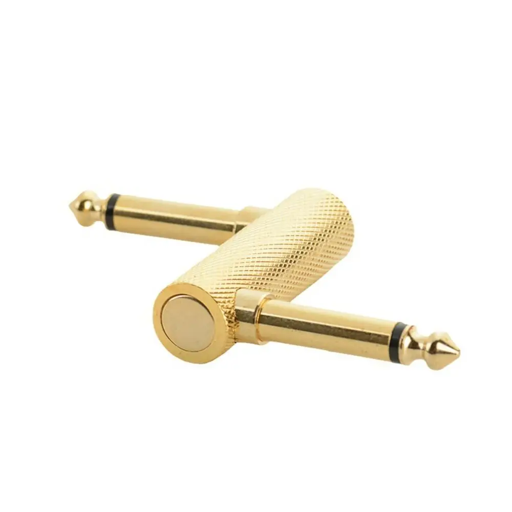 Adaptador F1FD Macho-Macho 6.35mm Metal para Pedales de Guitarra - imagen 4