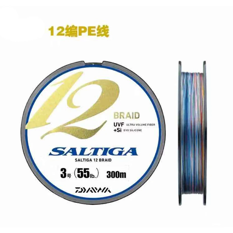 Saltiga UVF Sedal Trenzado de Pesca Multifilamento PE