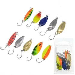 Cucharas Spoon metálicas – Señuelo con gancho para pesca