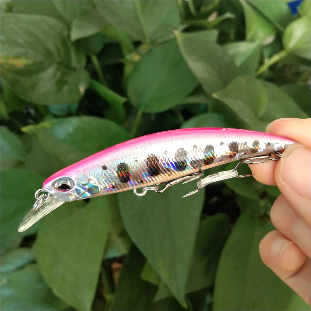 TSURINOYA-señuelo de pesca de Río, 4 piezas, DW75, 70mm, 8,9g - imagen 5