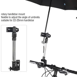 Soporte Paraguas de Pesca Ajustable de Acero Inoxidable y ABS