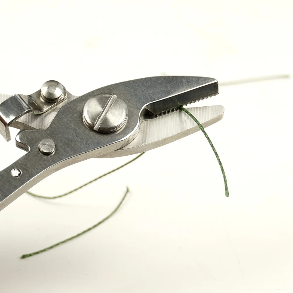 Hirisi Stainless Steel Fishing Scissors - Heavy Duty Tackle Tool with Pouch 3 Color Options Fishing Terminal Tackle - imagen 2