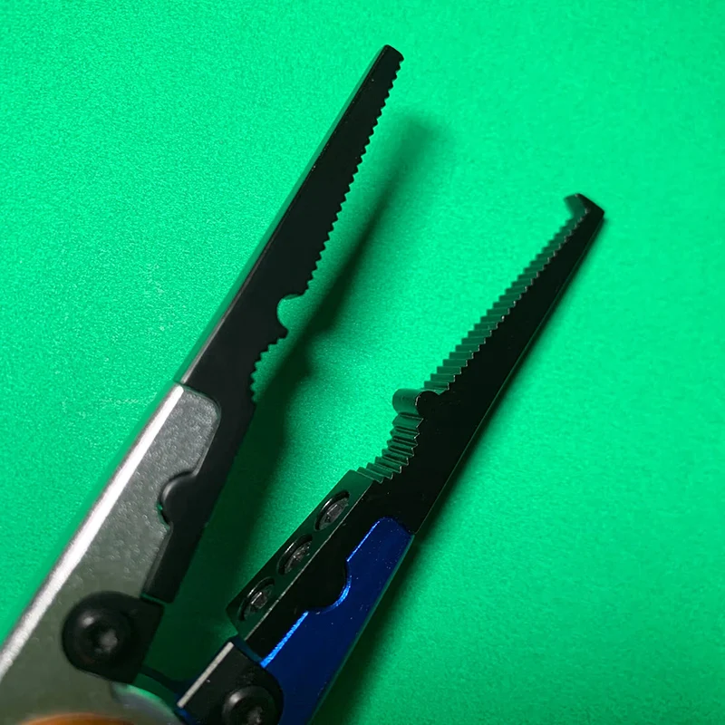 Alicates de pesca de 20cm, línea de nudo multifuncional de acero inoxidable, aleación de aluminio, herramienta para quitar ganchos, alicates de línea de corte, herramientas de pesca - imagen 4