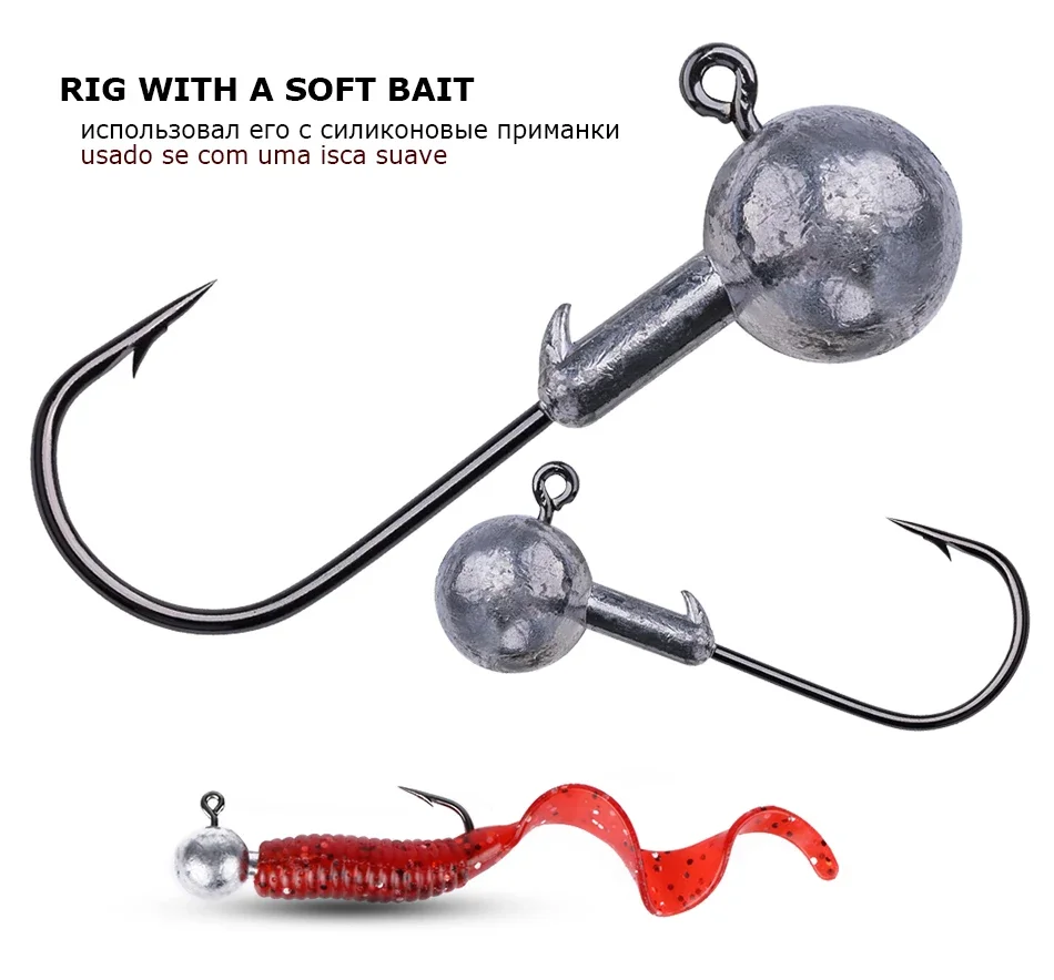 Variedad de anzuelos Goture para diferentes técnicas de pesca