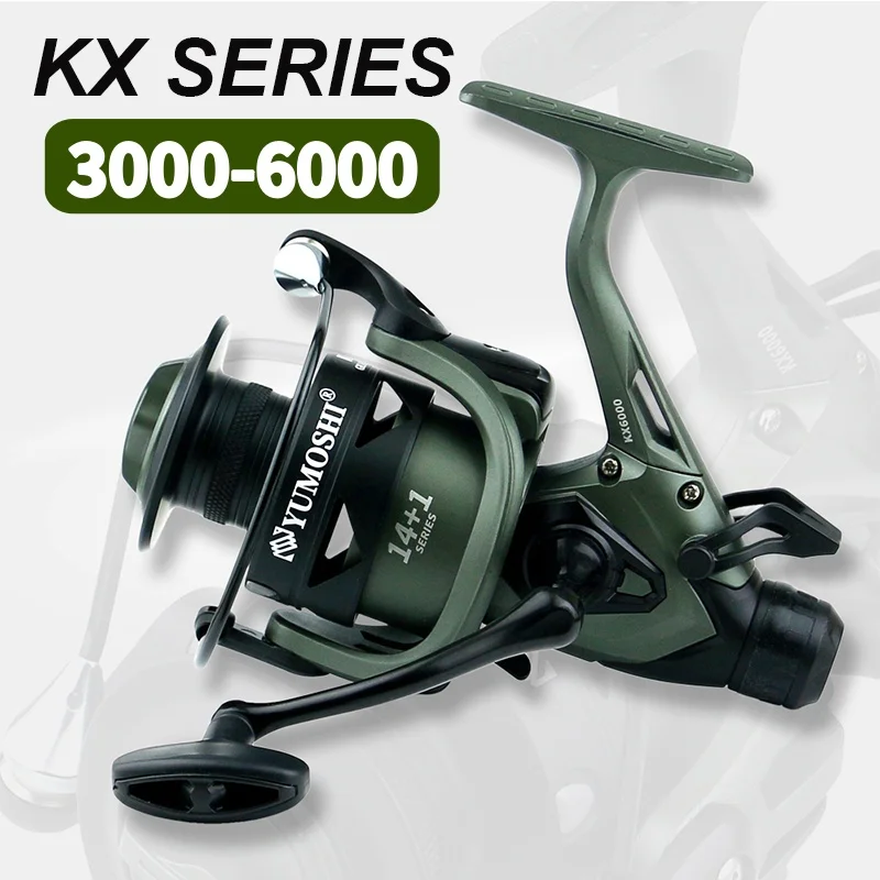 Carrete de pesca de agua salada con construcción de Metal duradero ultraligero 5,5: 1 alto relación de engranaje arrastre máximo 8KG intercambio de mango izquierdo/derecho - imagen 2