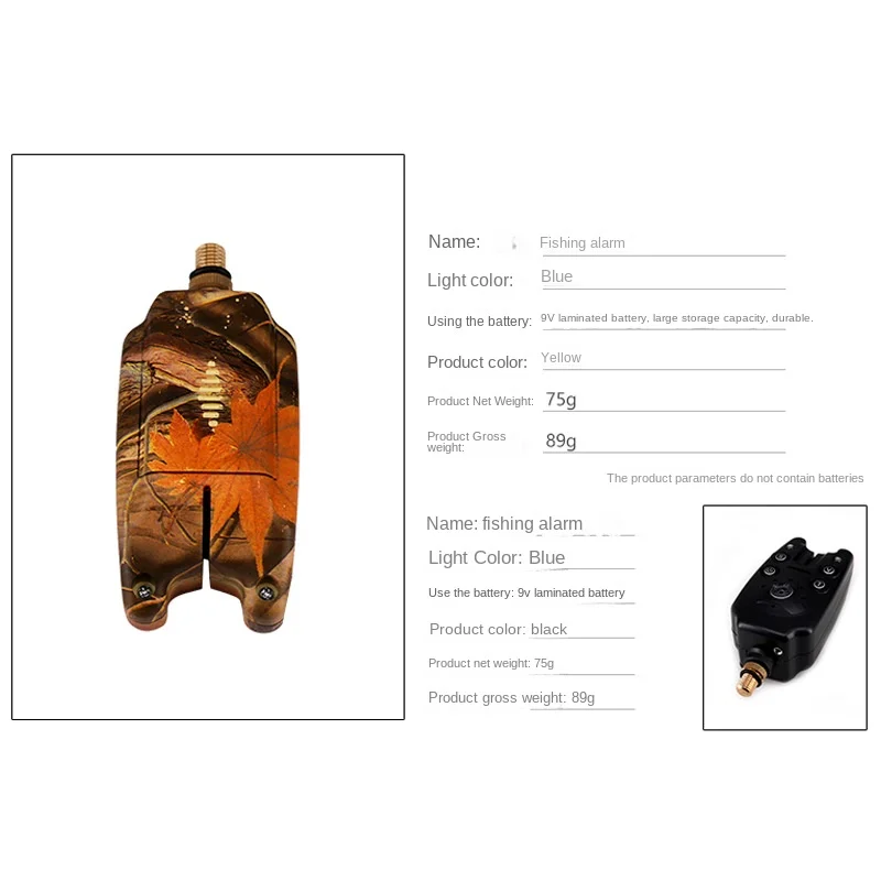 Alarma de picada sumergible Deukio 2 LED con tono ajustable - imagen 5