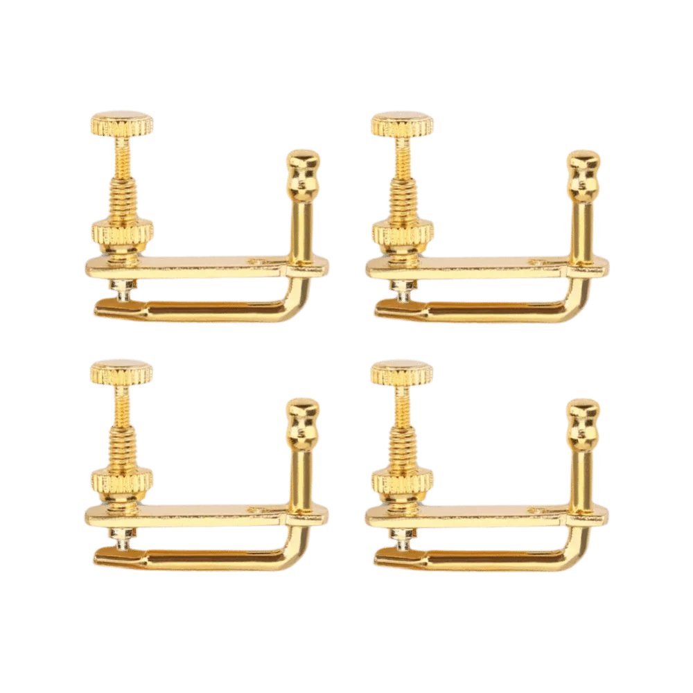 Afinadores finos para violín de aleación con ajuste fino de cuerdas Gold - imagen 3