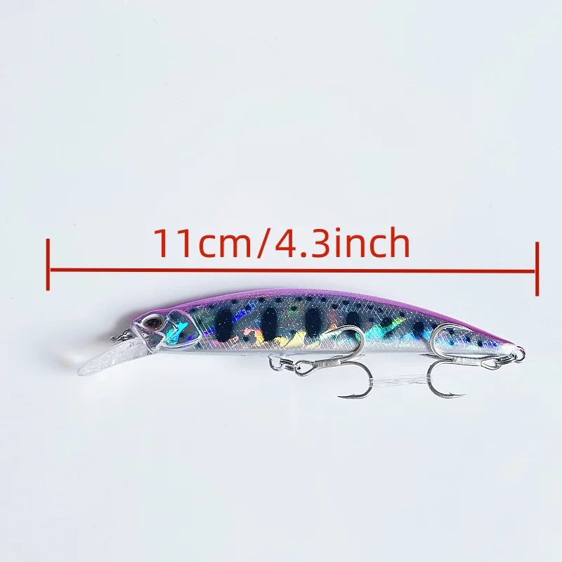 8046 11cm17.1g2PCS LURETV DUO Spearhead sumergido Mino SPEARHEAD Luria cebo falso boca superior lubina cebo duro - imagen 5