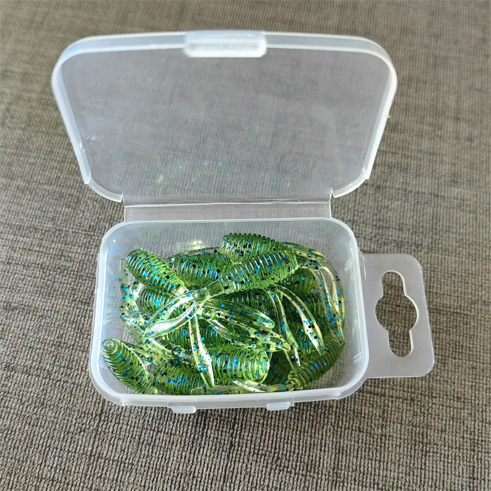 Cebos artificiales de gusano suave para pesca en roca, Wobblers Leurre Souple, perca, trucha, 36mm/0,4g, lote de 20 unidades - imagen 4